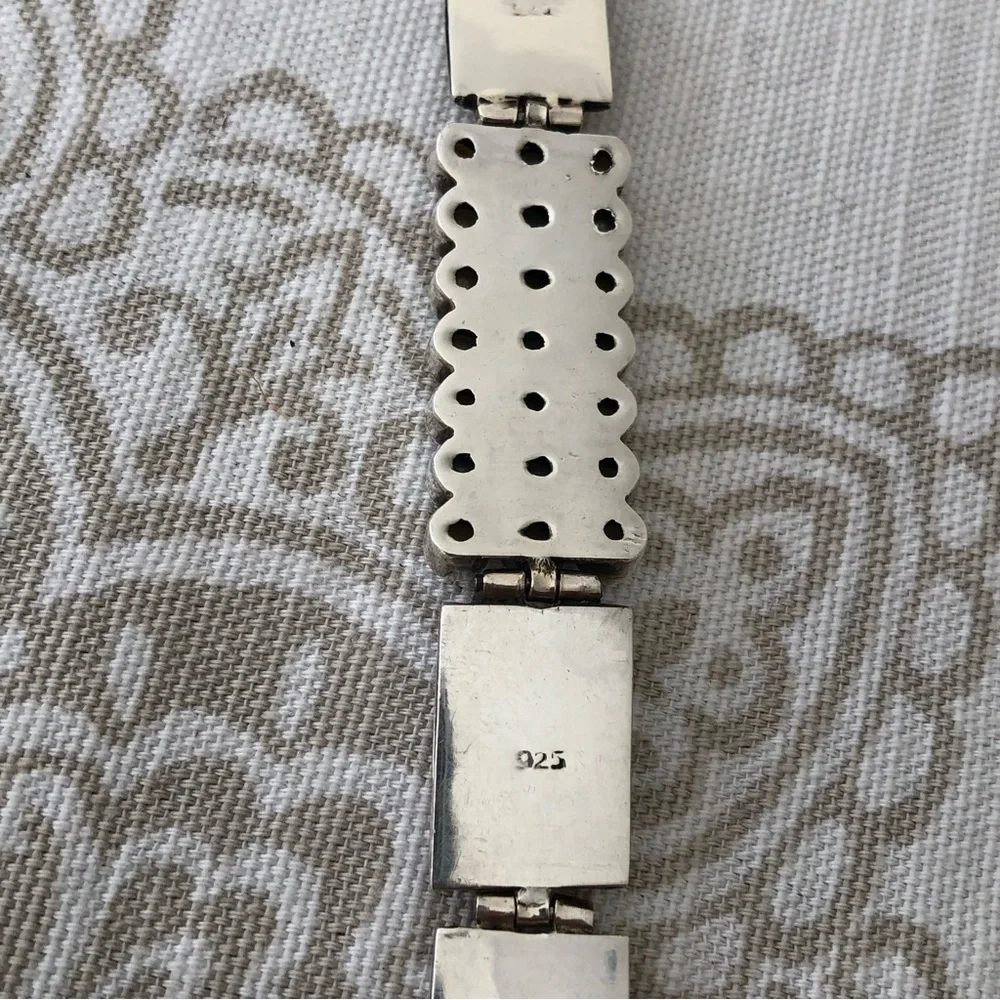Vintage Pearl & 925 Silver Bracelet